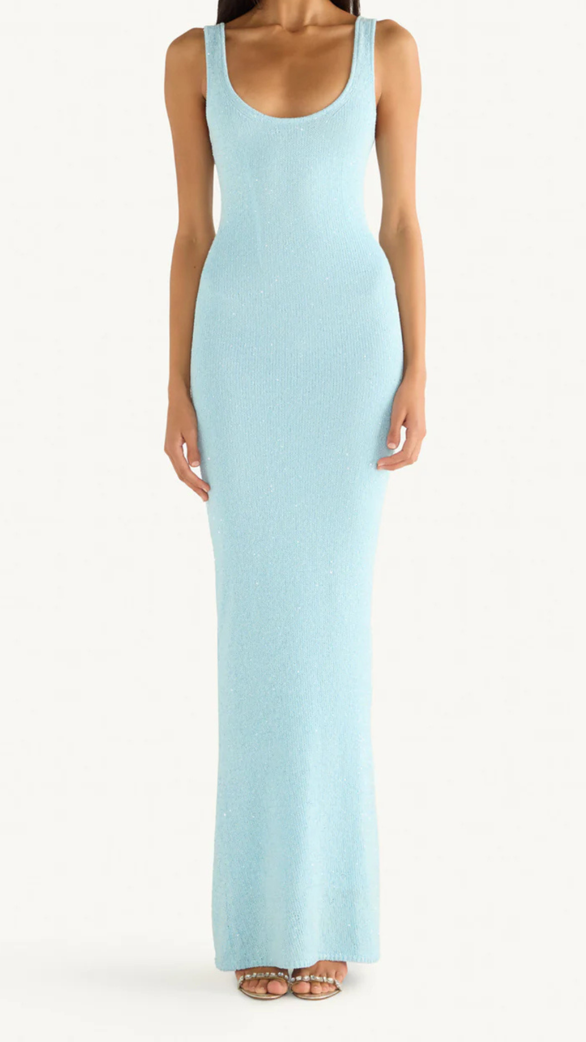 Alana - Baia Blue Sequin Dress