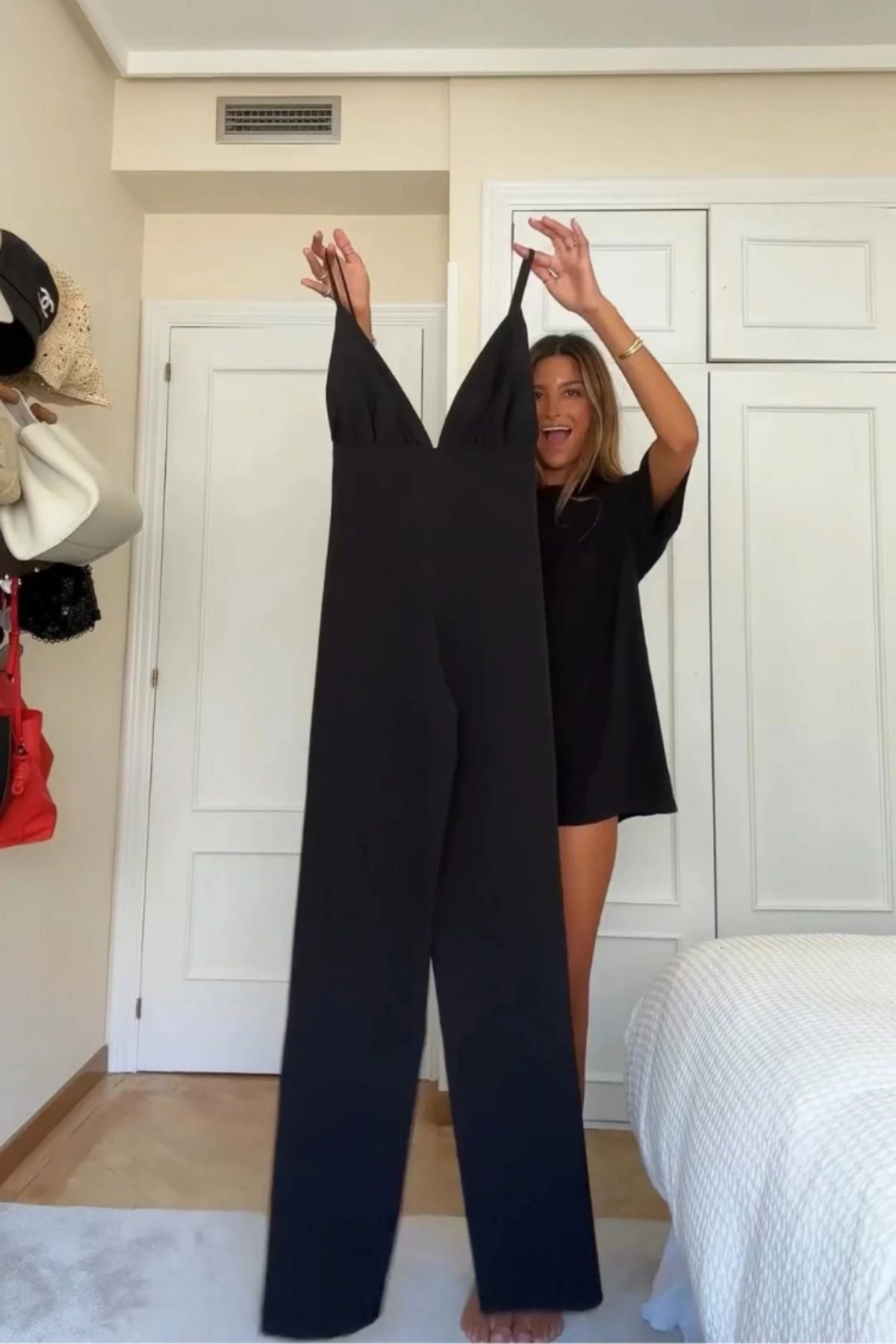 Luna Black Jumpsuit