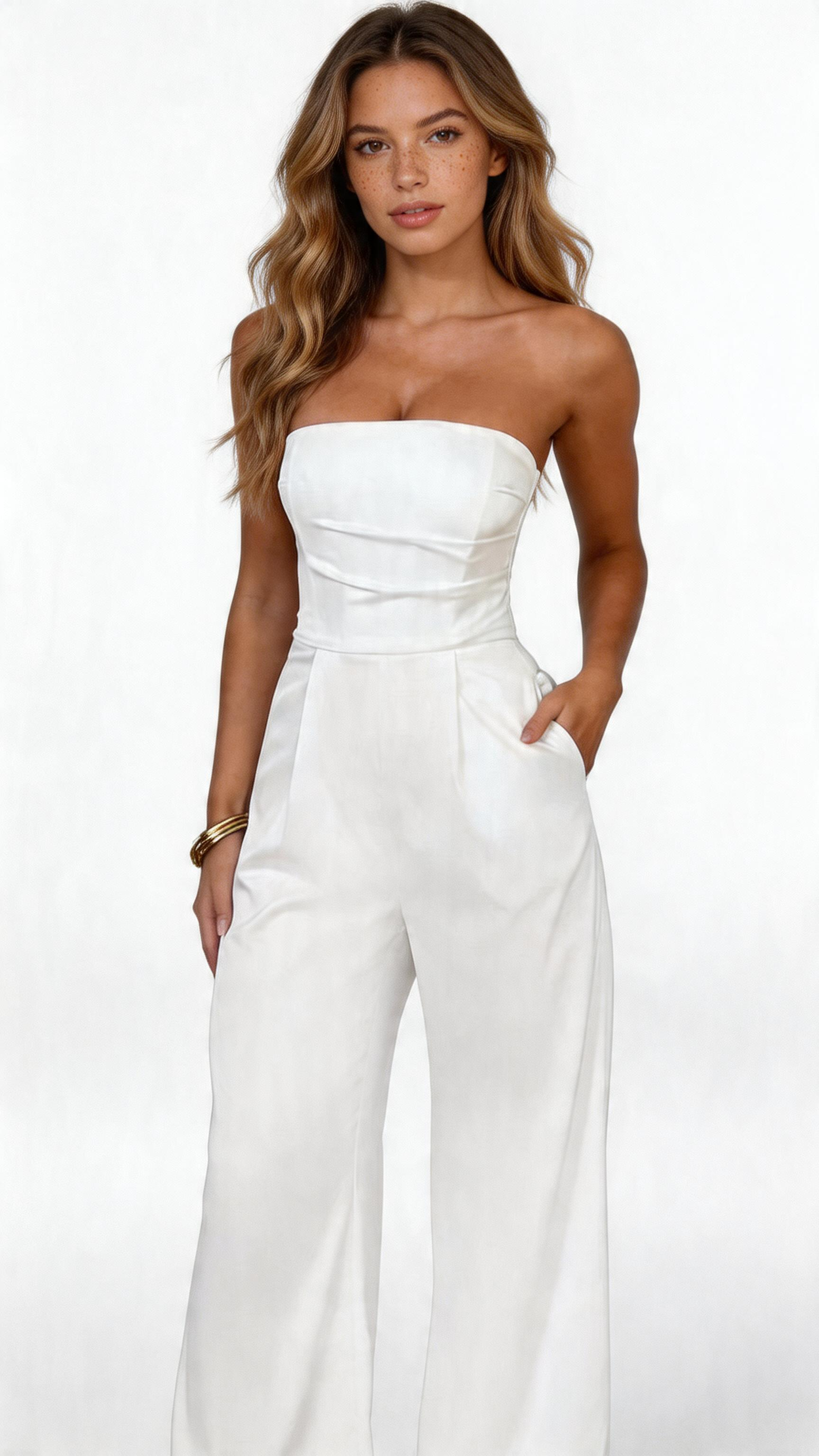 Mila Strapless Jumpsuit