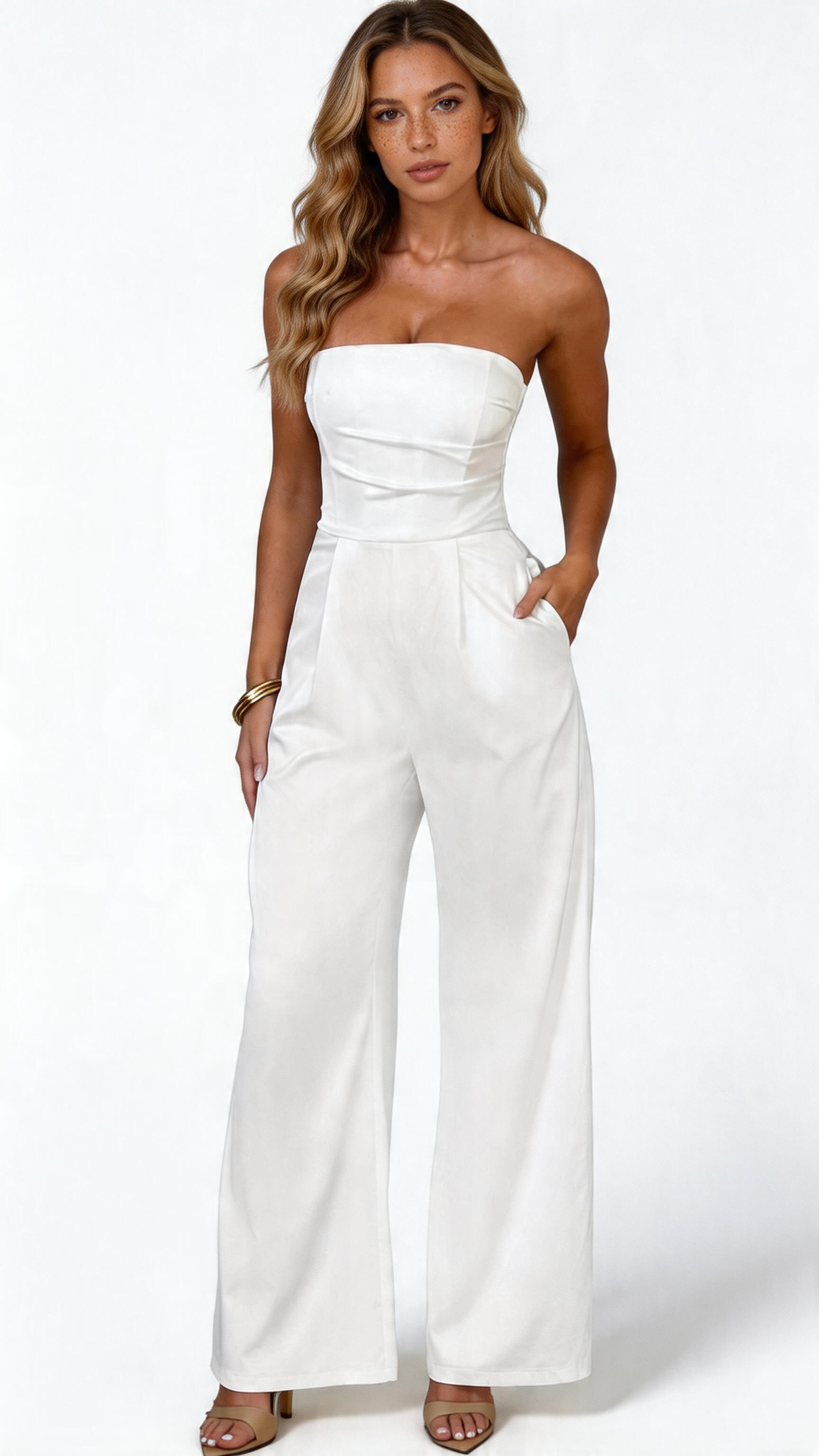 Mila Strapless Jumpsuit