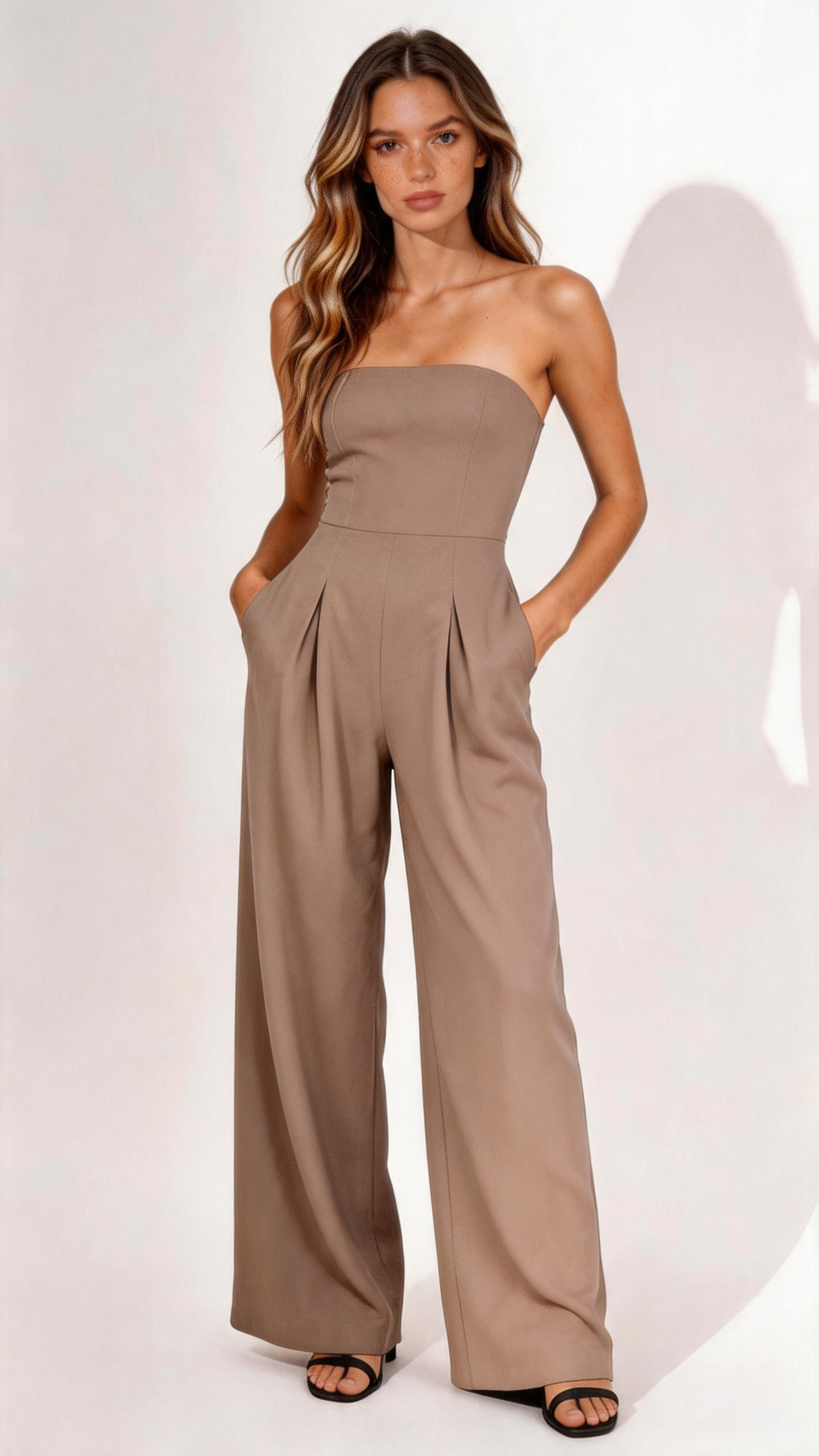 Mila Strapless Jumpsuit